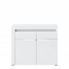 Kumode IRMA IM3, balts/balts glancēts/balts